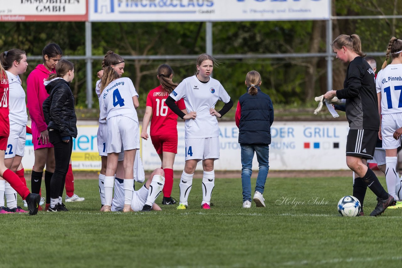 Bild 284 - wBJ VfL Pinneberg - Eimsbuettel : Ergebnis: 6:2